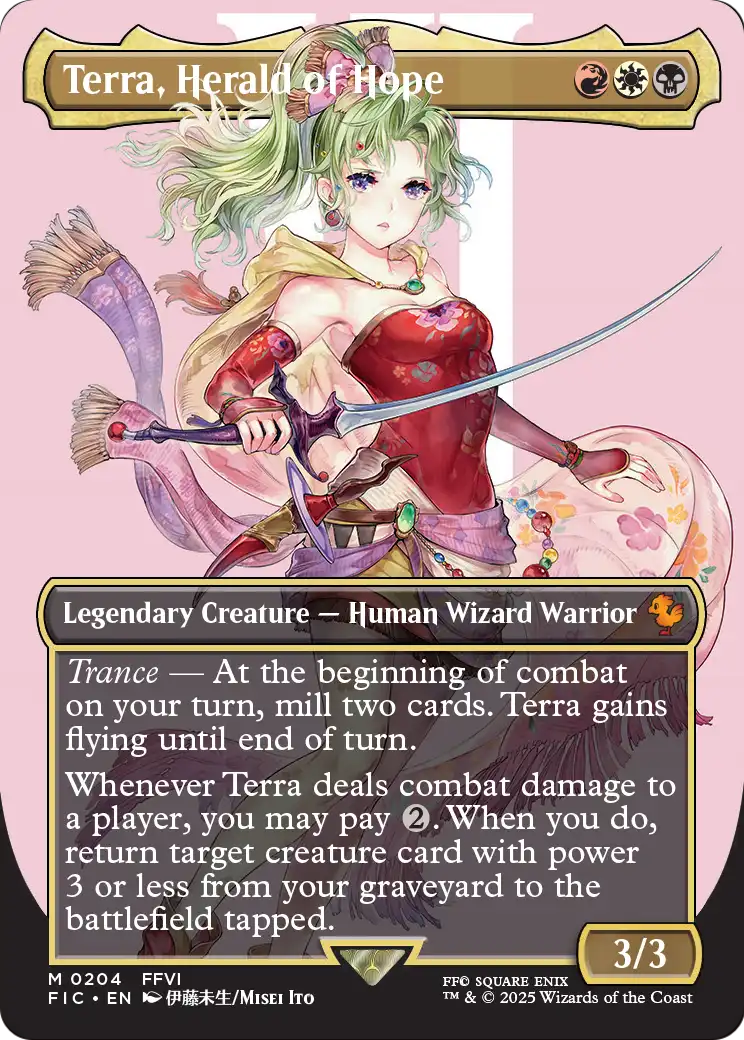 Terra, Herald of Hope MTG proxy card