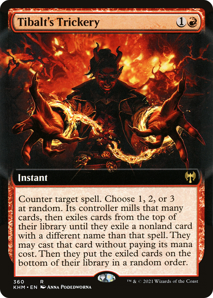 Tibalt's Trickery MTG proxy card