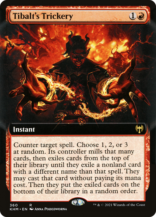 Tibalt's Trickery MTG proxy card