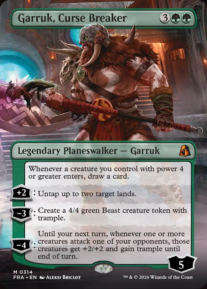 Garruk, Curse Breaker MTG proxy card