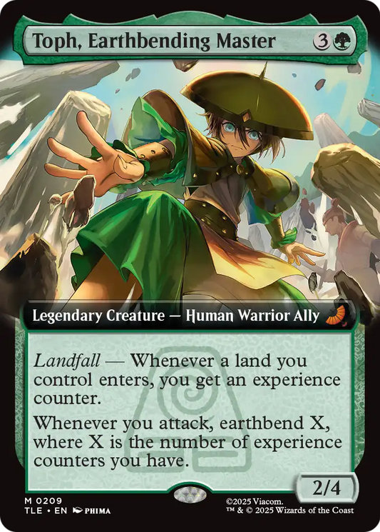Toph, Earthbending Master MTG proxy card