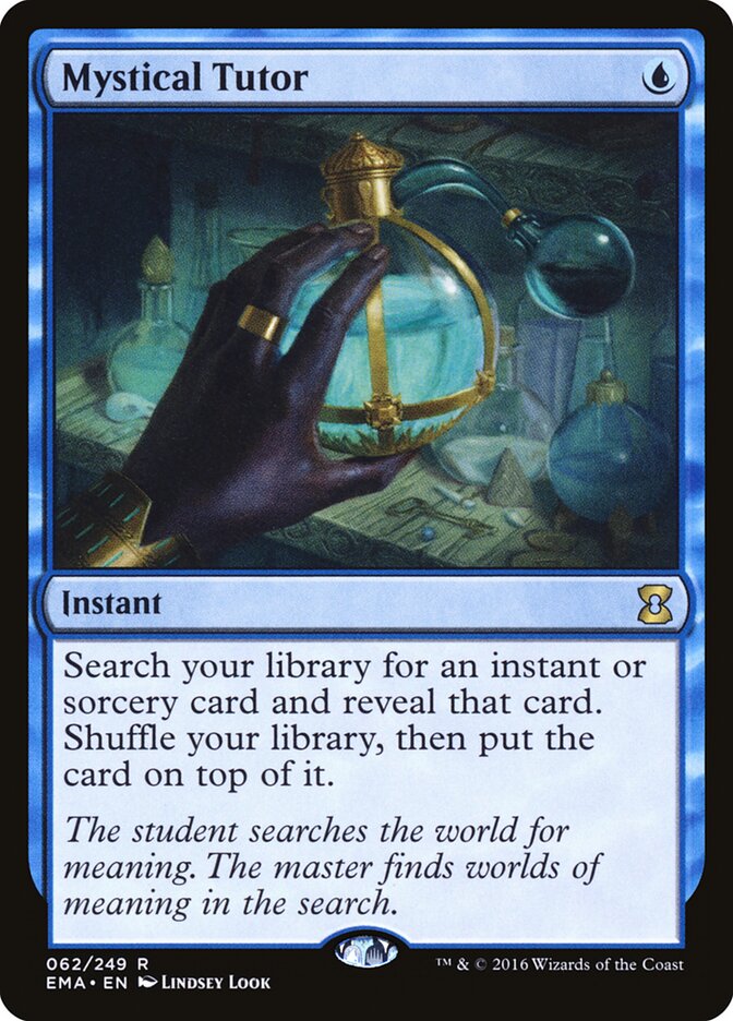 Mystical Tutor MTG proxy card