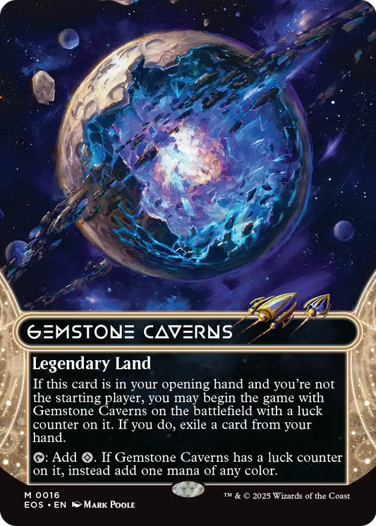 Gemstone Caverns MTG proxy card