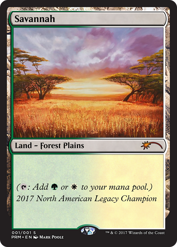 Savannah MTG proxy card