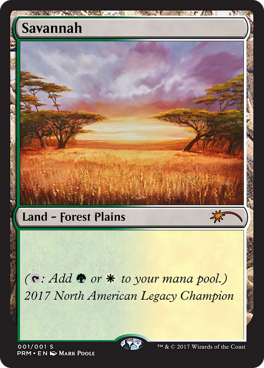 Savannah MTG proxy card