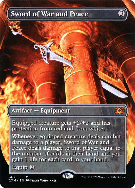 Sword of War and Peace MTG proxy card