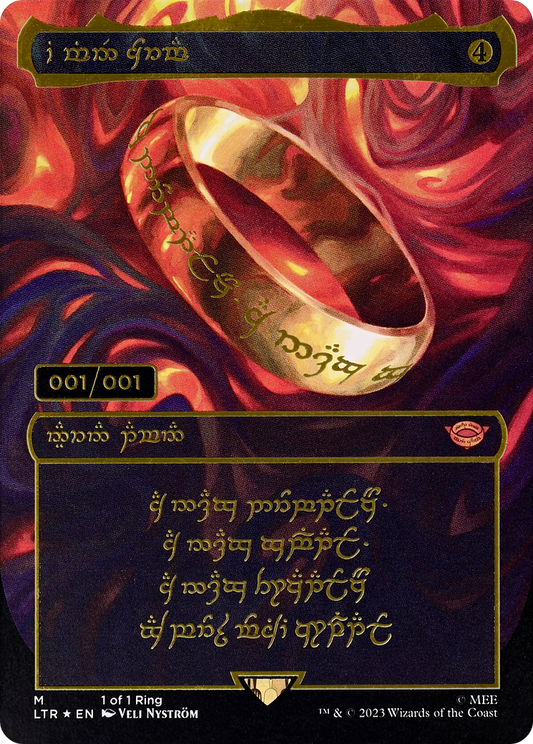The One Ring MTG proxy card