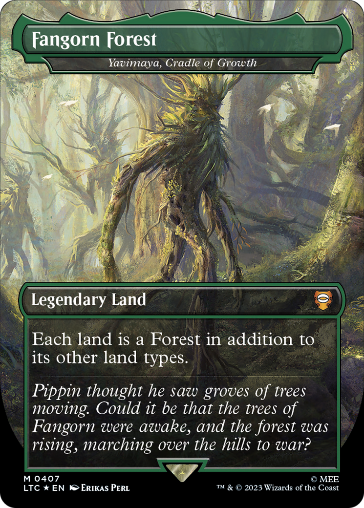 Yavimaya, Cradle of Growth “Fangorn Forest” MTG proxy card