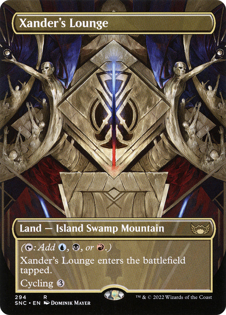 Xander's Lounge MTG proxy card