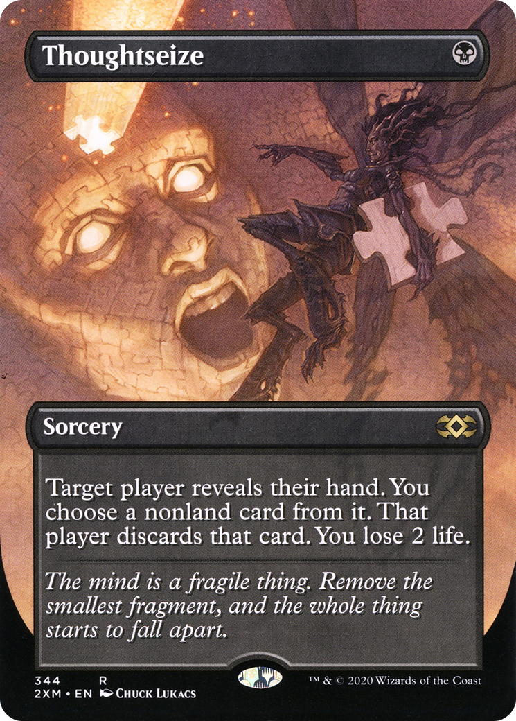 Thoughtseize MTG proxy card