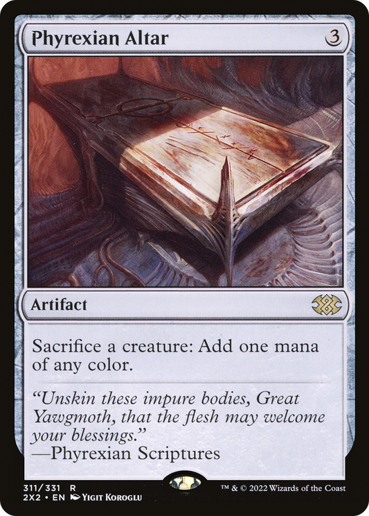 Phyrexian Altar MTG proxy card