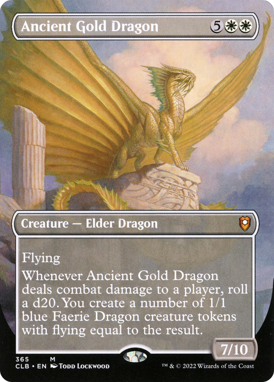 Ancient Gold Dragon MTG proxy card
