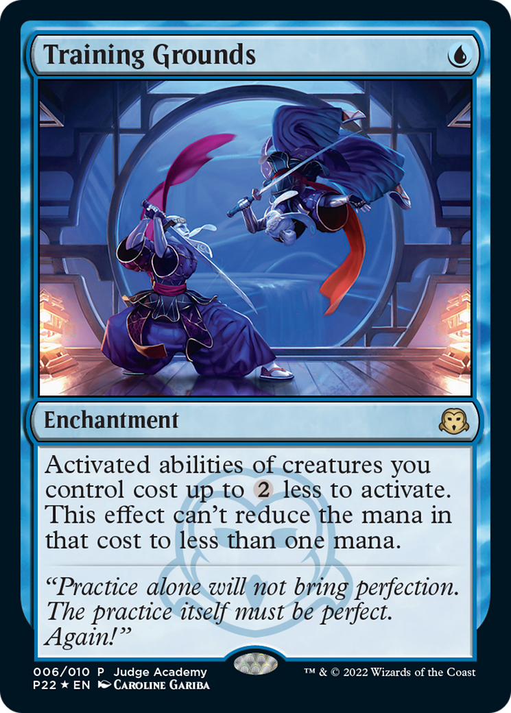 Training Grounds MTG proxy card