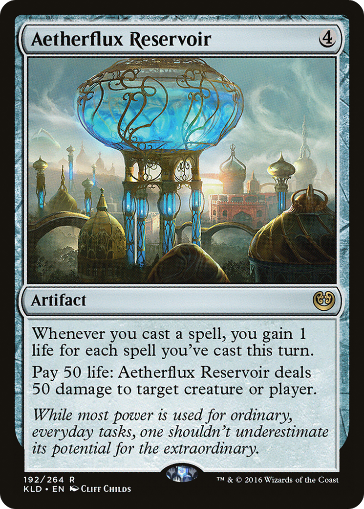 Aetherflux Reservoir MTG proxy card
