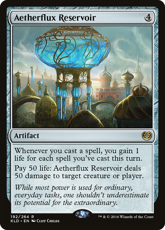 Aetherflux Reservoir MTG proxy card
