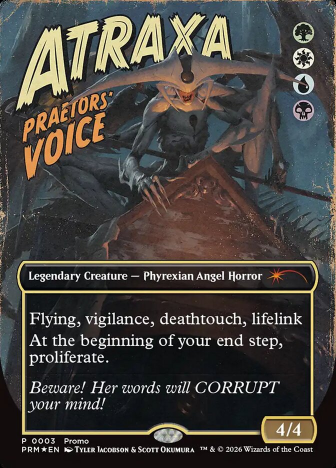 Atraxa, Praetors' Voice MTG proxy card