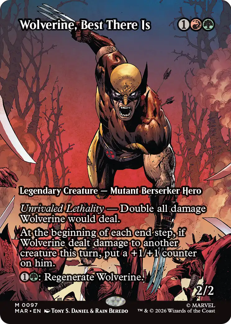 Wolverine, Best There Is MTG proxy card