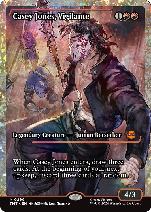 Casey Jones, Vigilante MTG proxy card