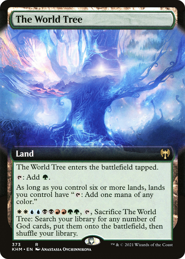 The World Tree MTG proxy card