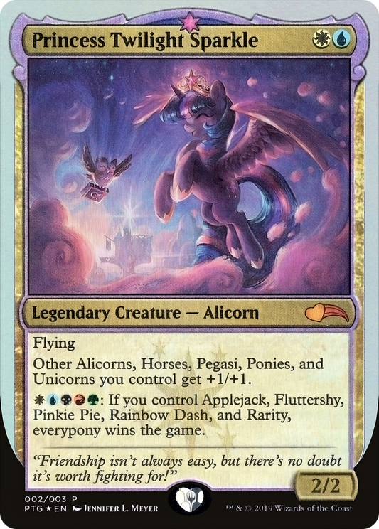 Princess Twilight Sparkle MTG proxy card