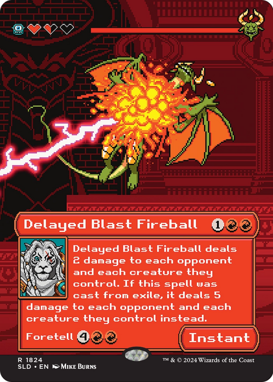 Delayed Blast Fireball MTG proxy card