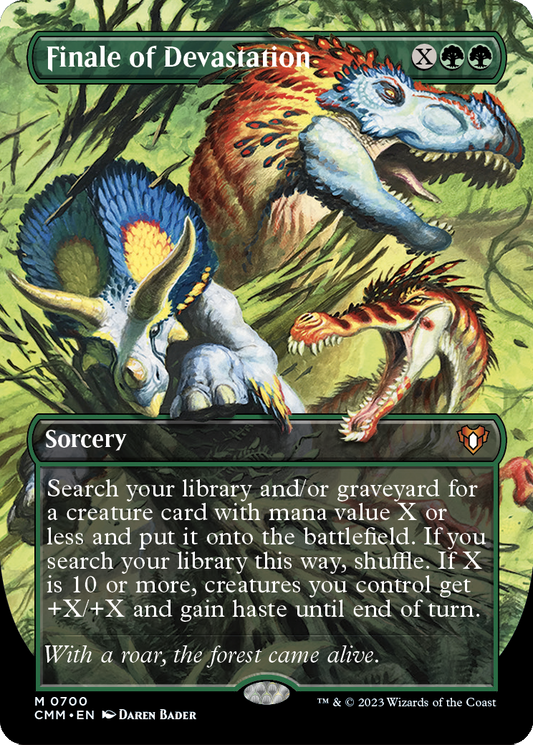 Finale of Devastation MTG proxy card