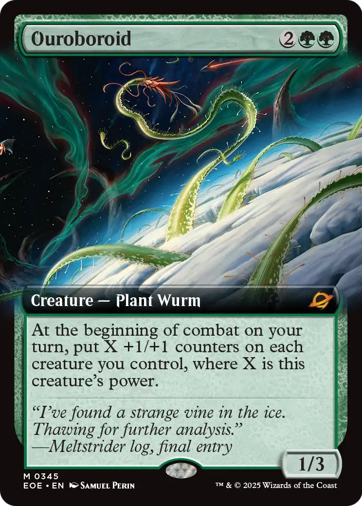 Ouroboroid MTG proxy card
