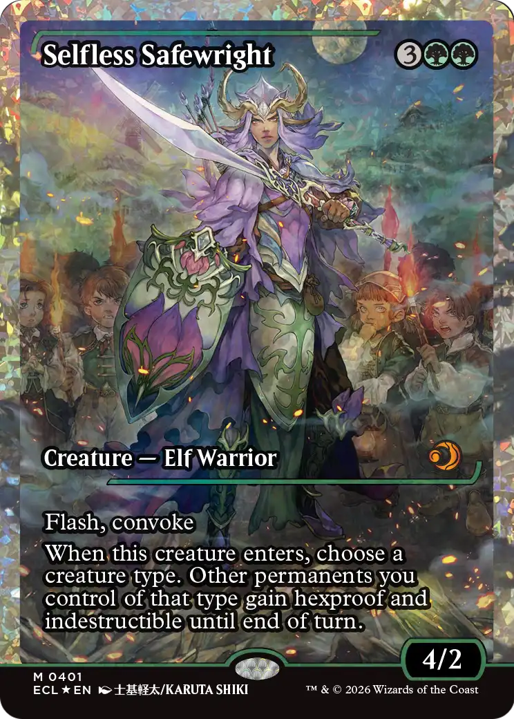 Selfless Safewright MTG proxy card