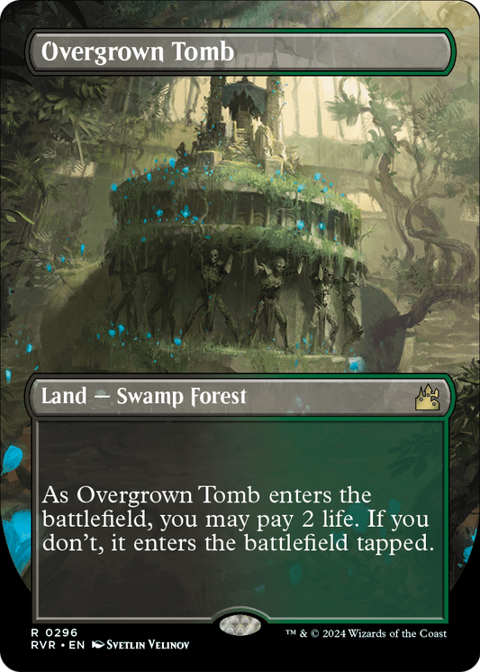 Overgrown Tomb MTG proxy card