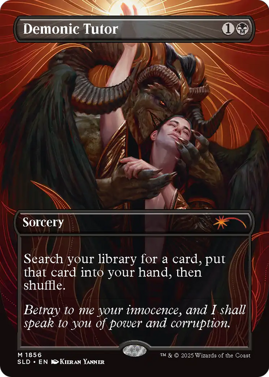 Demonic Tutor MTG proxy card