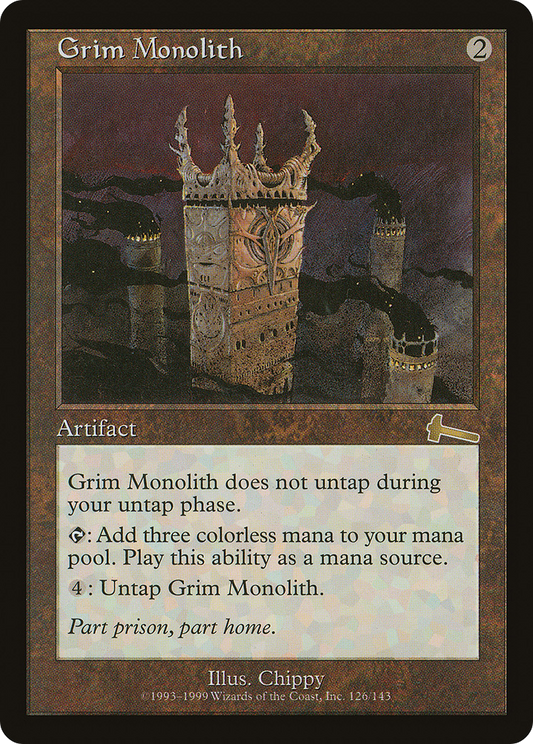 Grim Monolith MTG proxy card