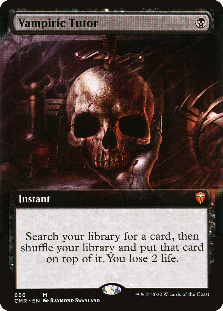 Vampiric Tutor MTG proxy card