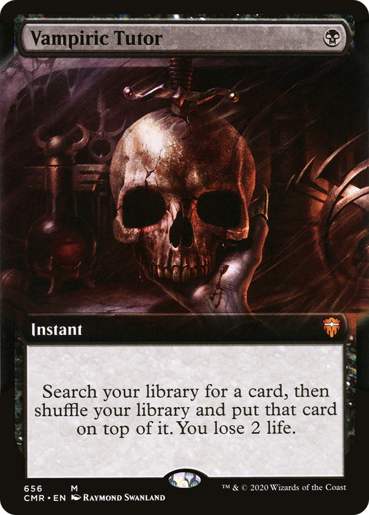 Vampiric Tutor MTG proxy card