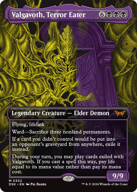 Valgavoth, Terror Eater MTG proxy card