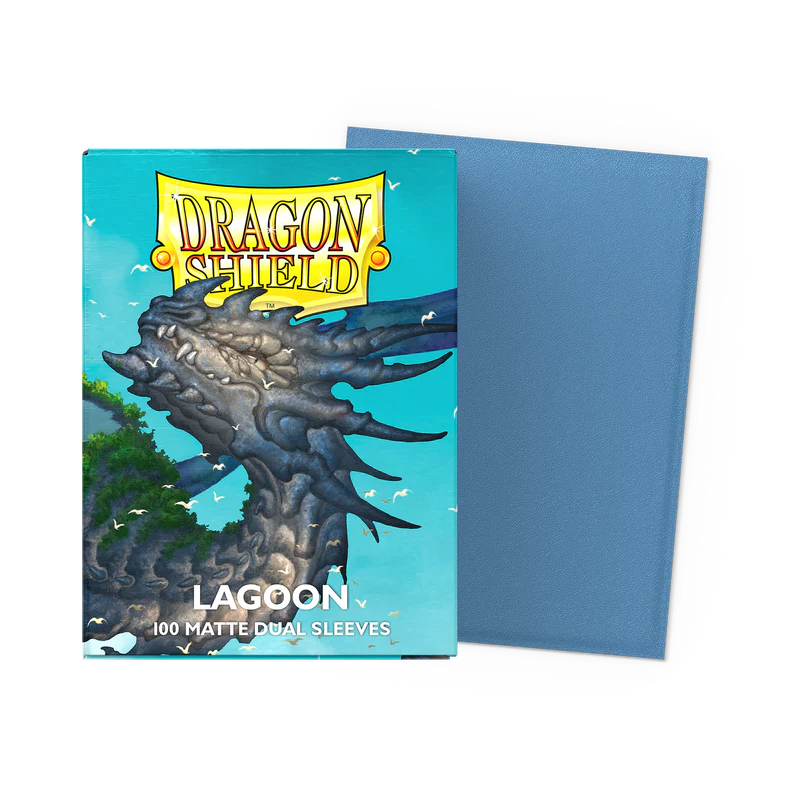 Dragon Shield Matte Lagoon Dual Sleeves 100 Standard Size Card Sleeves