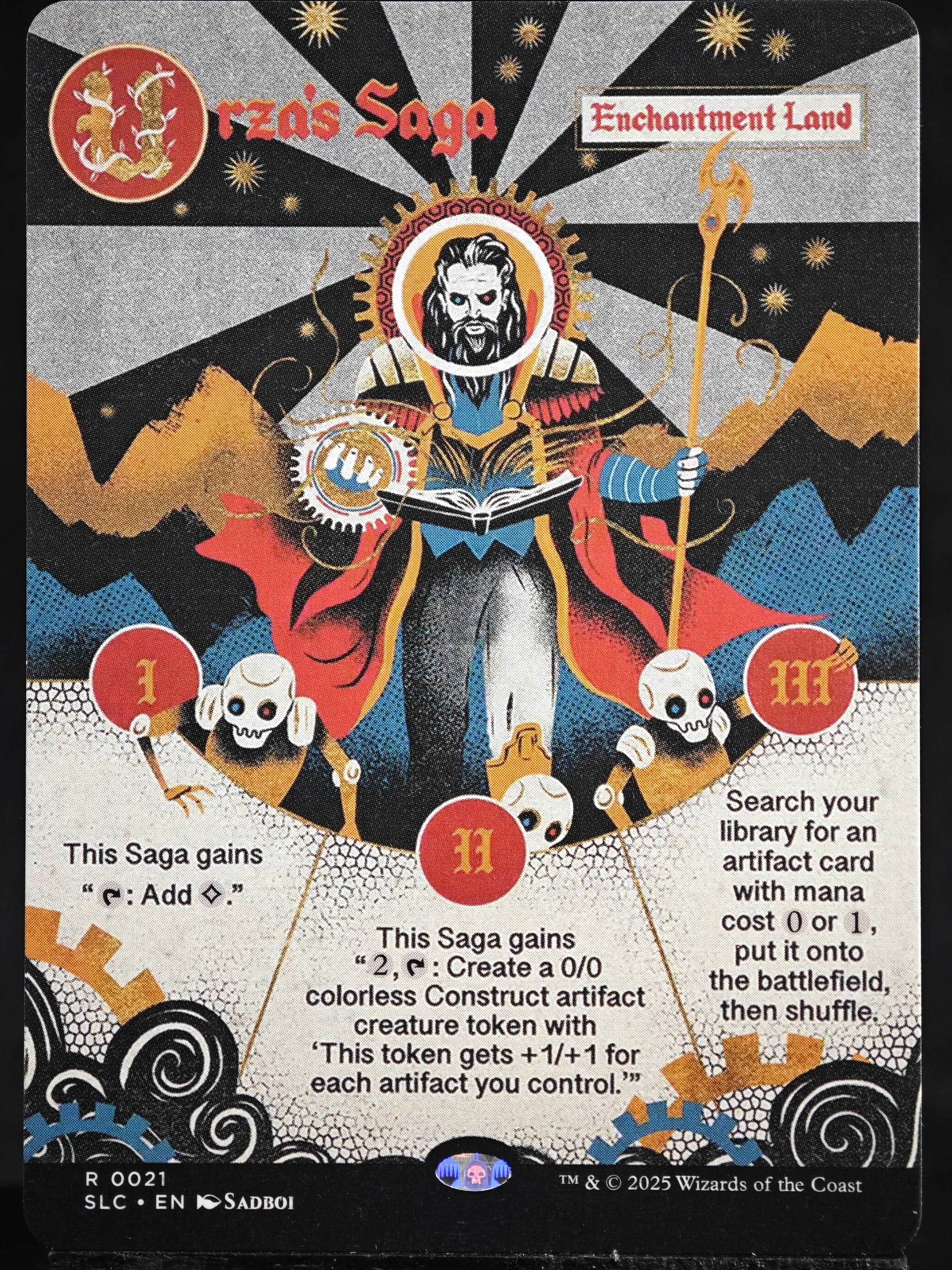 Urza's Saga proxy card MTG Secret Lair Countdown