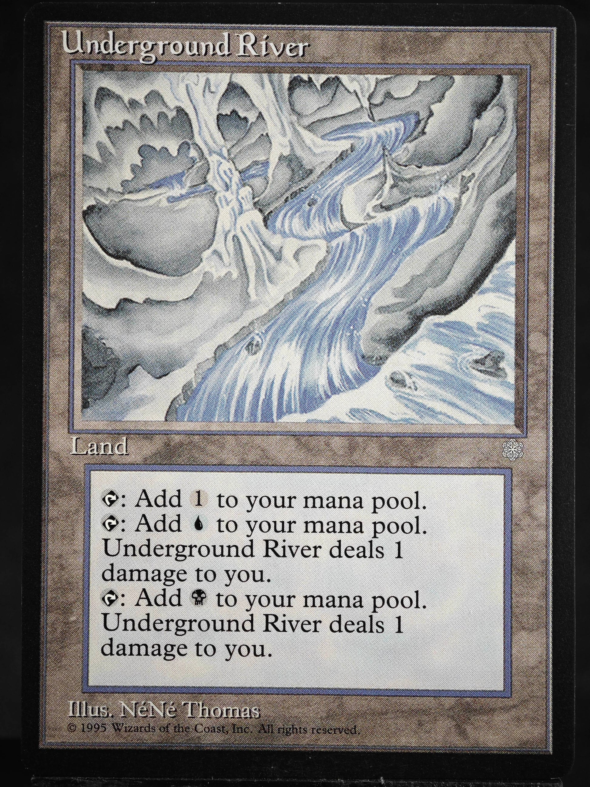 Underground River proxy card MTG Ice Age