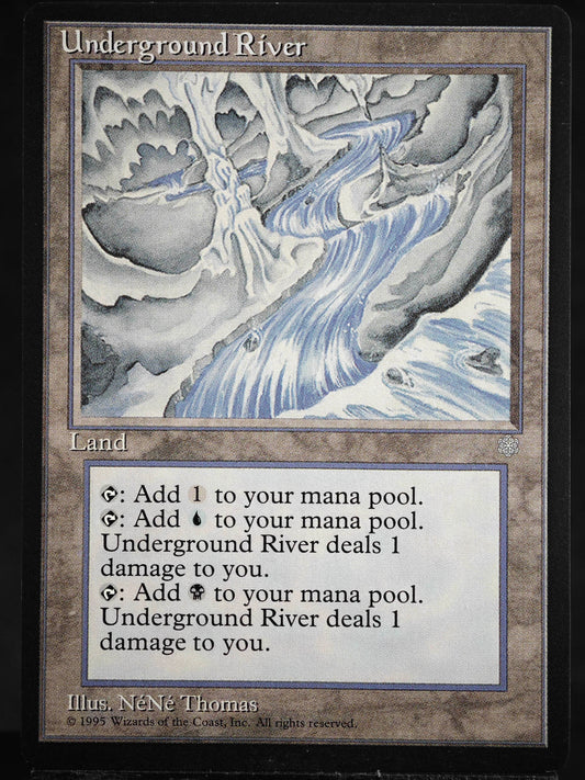 Underground River proxy card MTG Ice Age