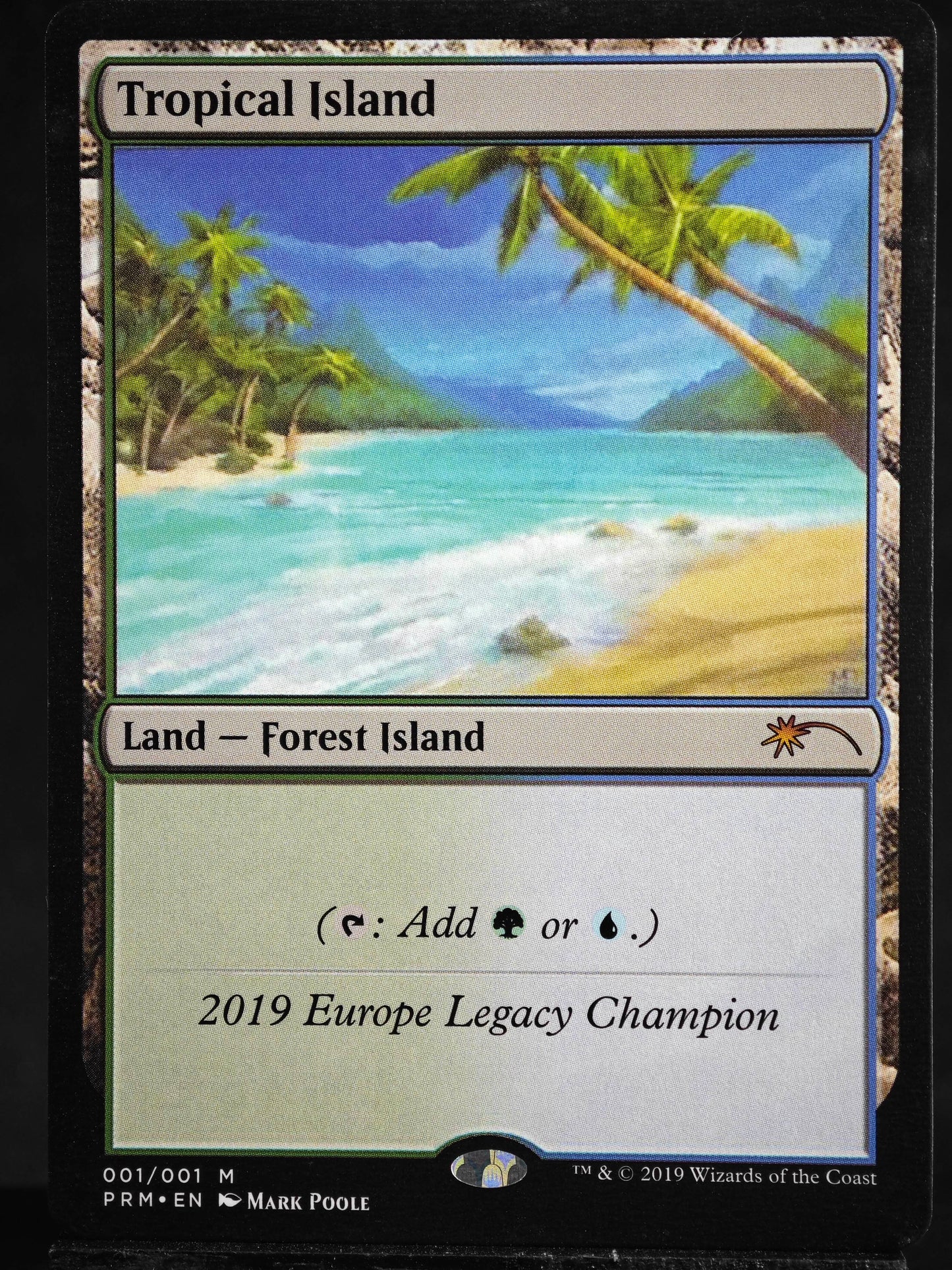 Tropical Island proxy card MTG Legacy Championship
