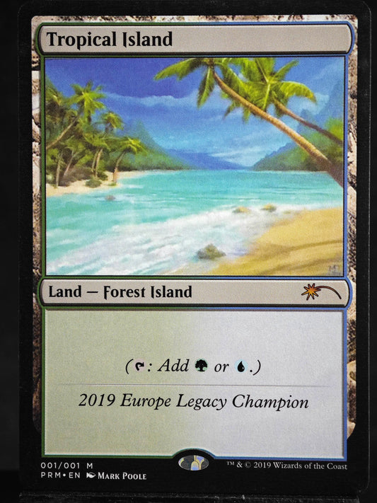 Tropical Island proxy card MTG Legacy Championship