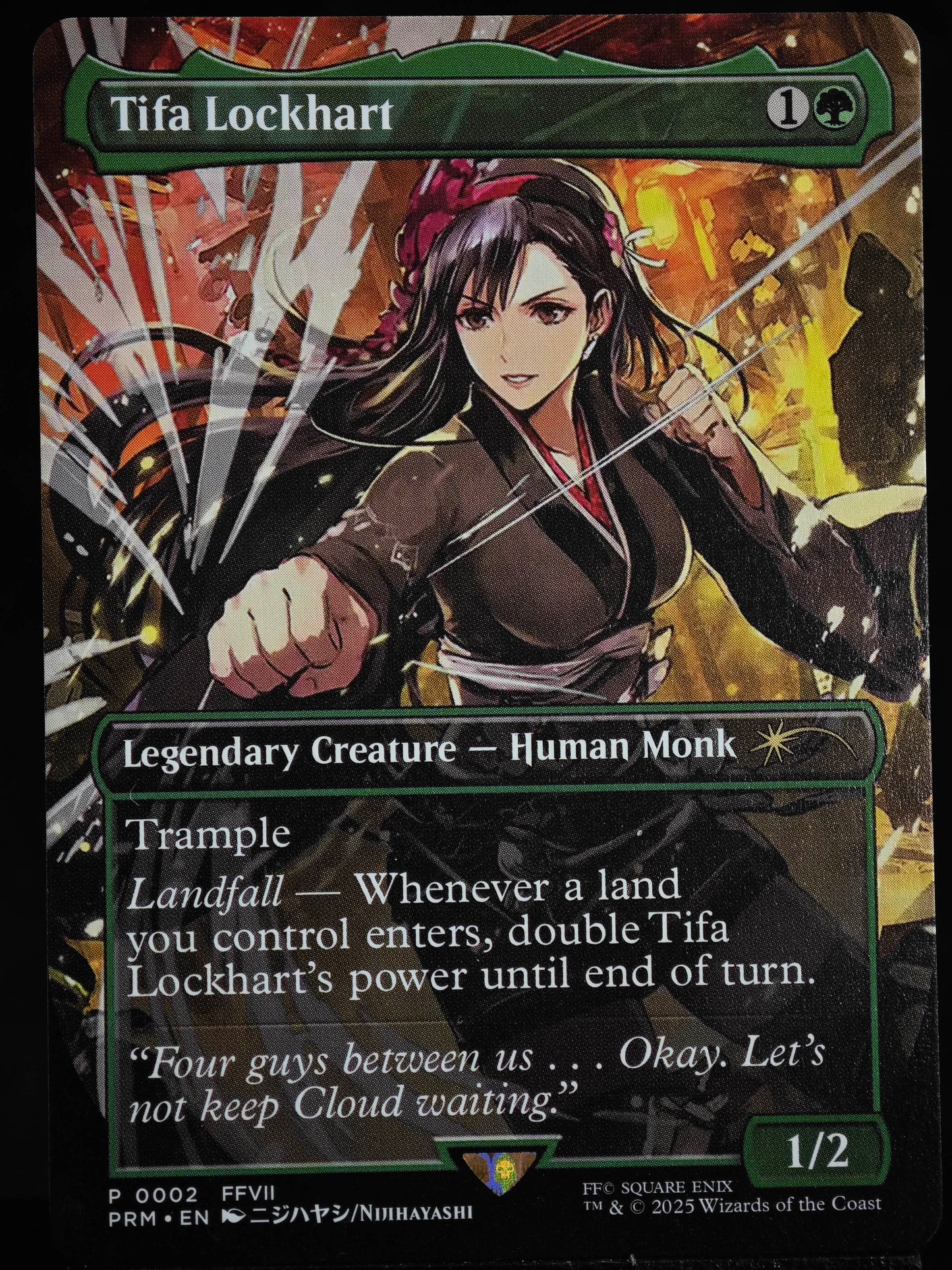 Tifa Lockhart proxy card MTG MagicFest 2025