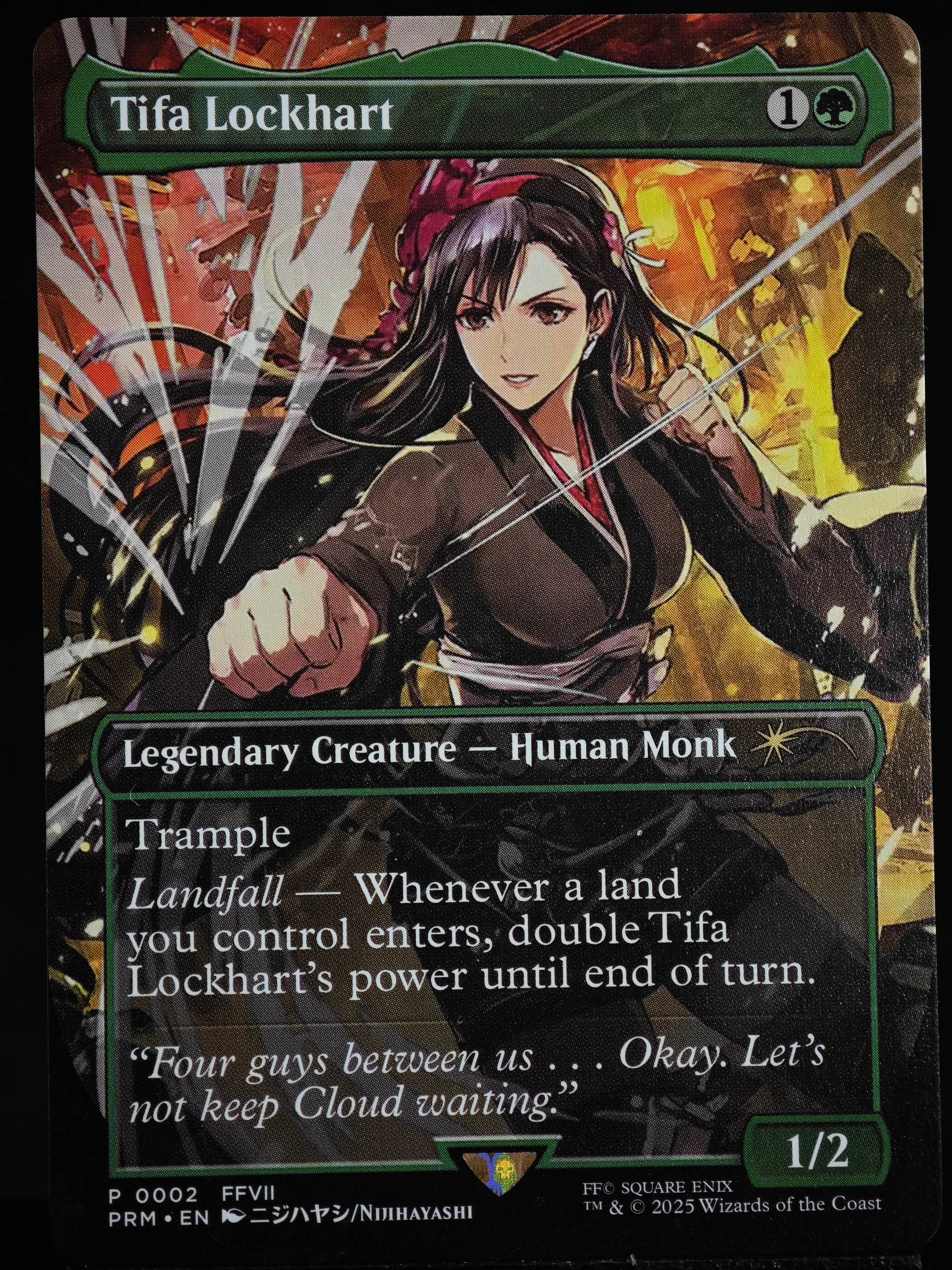 Tifa Lockhart proxy card MTG MagicFest 2025