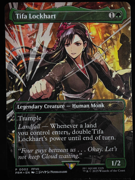 Tifa Lockhart proxy card MTG MagicFest 2025