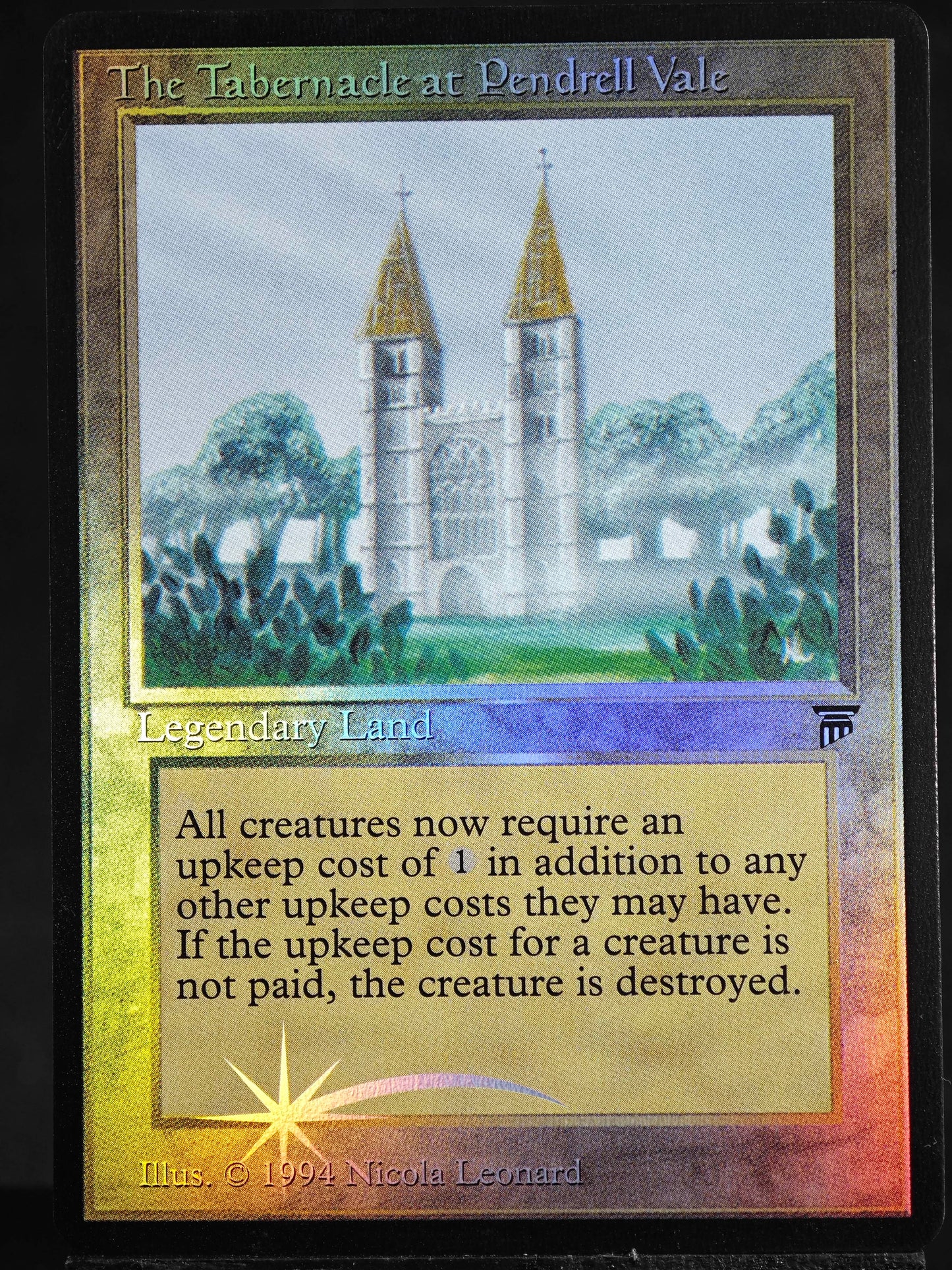 The Tabernacle at Pendrell Vale proxy card MTG Legends
