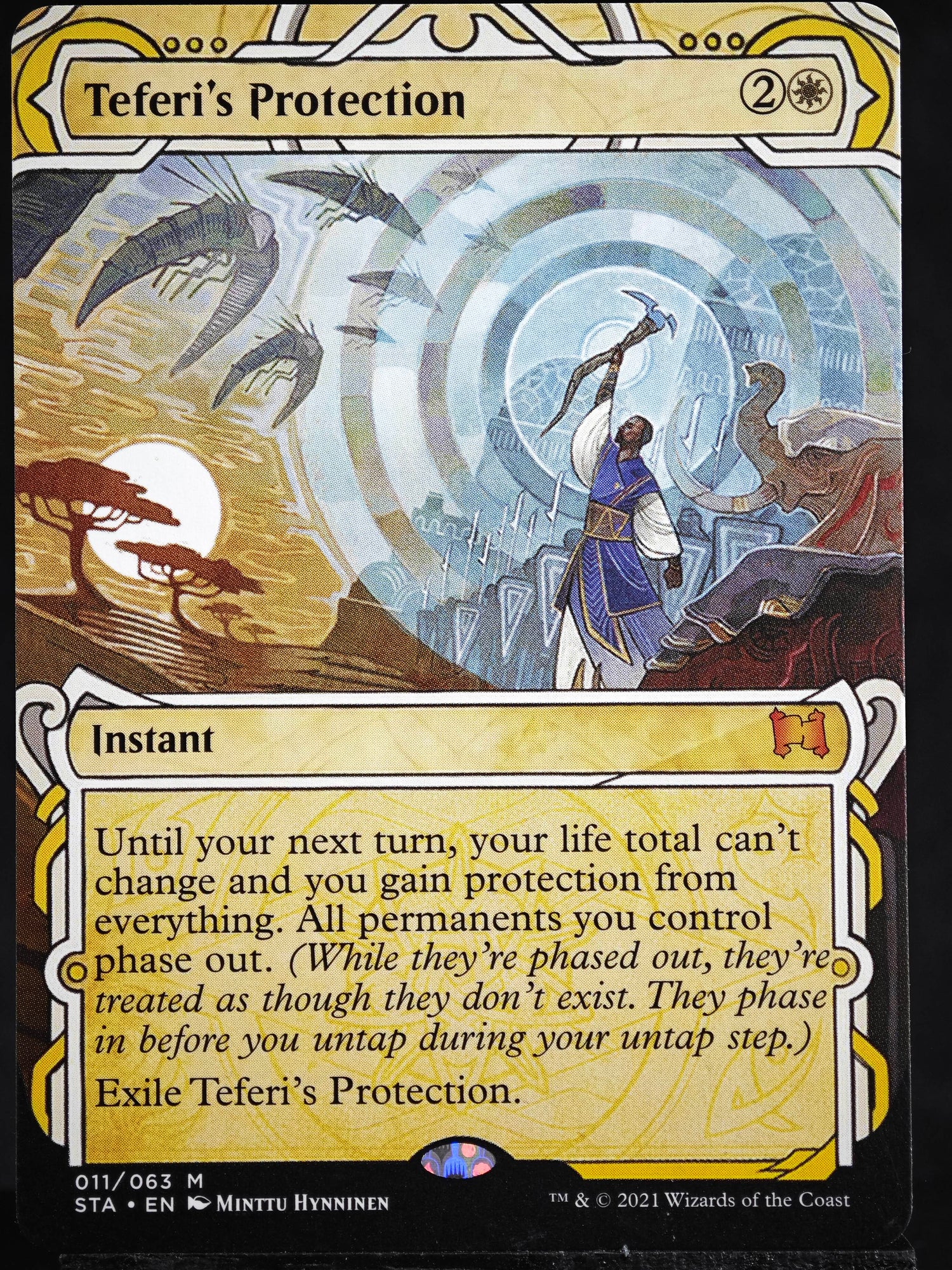 Teferi's Protection proxy card MTG Strixhaven Mystical Archive