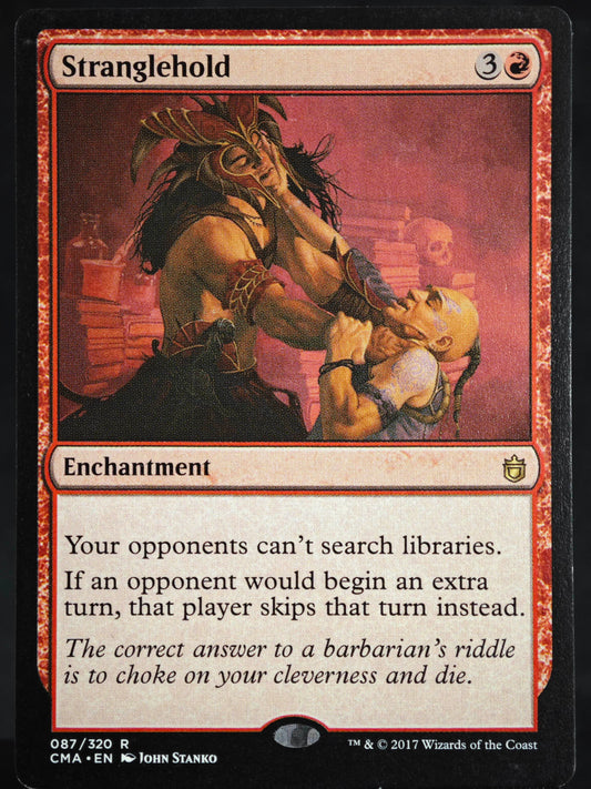 Stranglehold proxy card MTG Commander Anthology