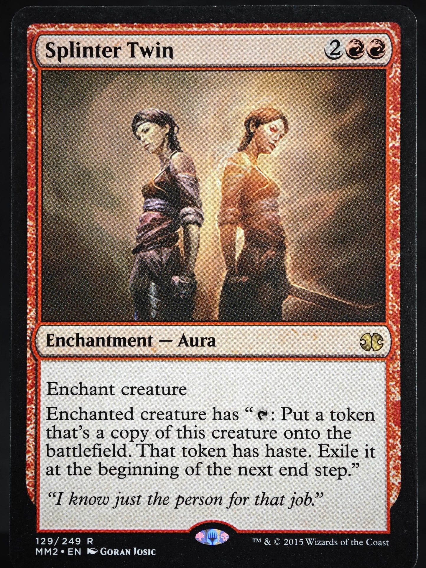 Splinter Twin proxy card MTG Modern Masters 2015