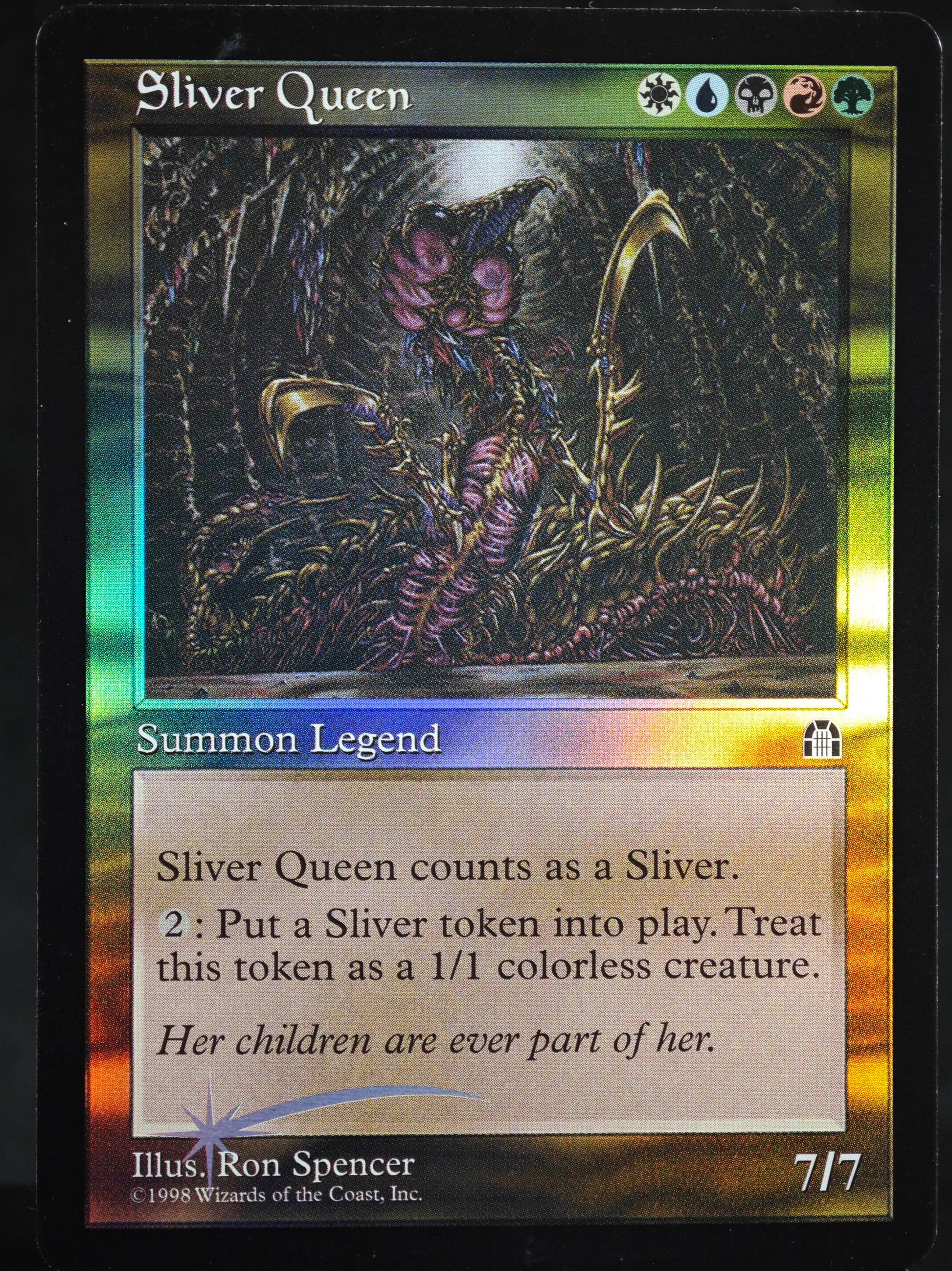 Sliver Queen proxy card MTG Stronghold