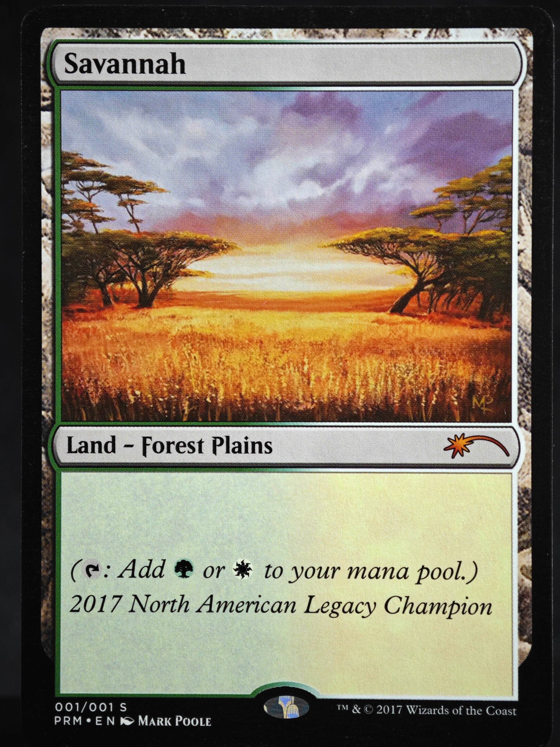 Savannah proxy card MTG Legacy Championship