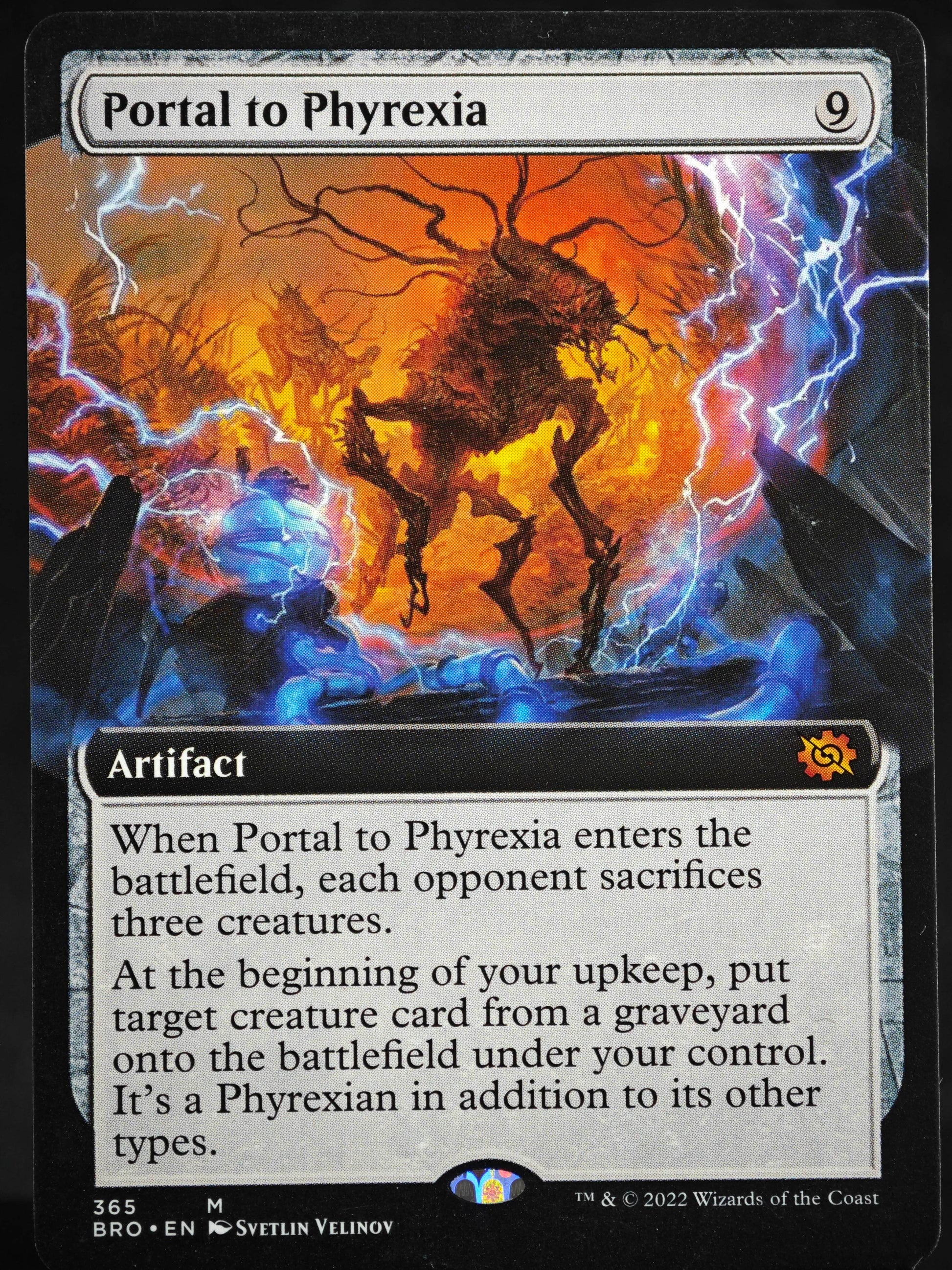 Portal to Phyrexia proxy card MTG The Brothers' War